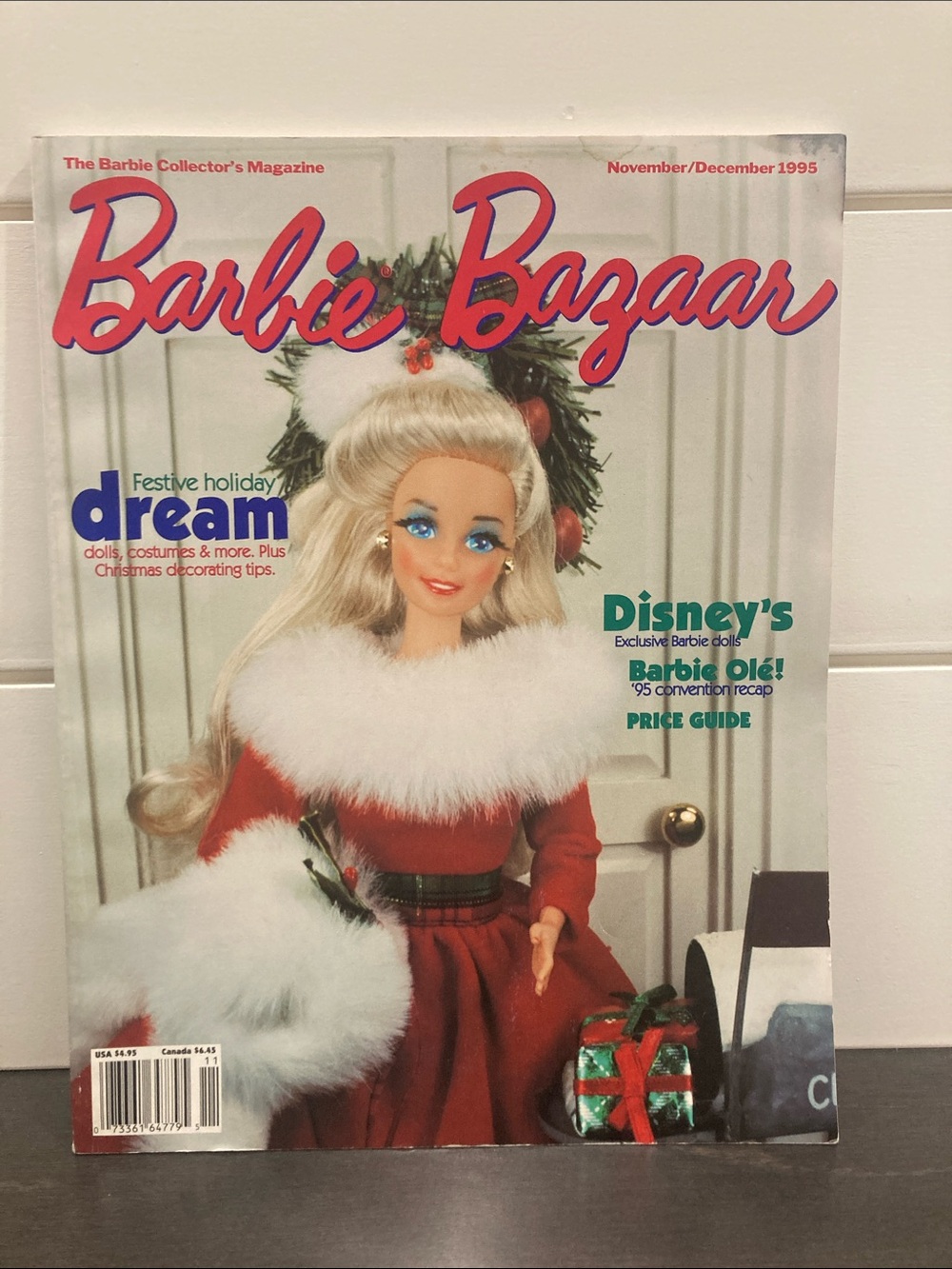 Vintage Barbie Bazaar Magazine-November/December 1995 Holiday Collector Issue